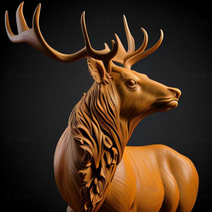 3D model deer 3d model (STL)